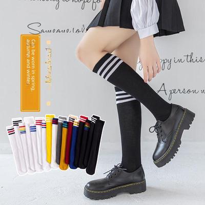 Unisex High Tube Baumwollsocken – College-Stil, rutschfest, perfekt für Sport zu jeder Jahreszeit