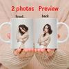 Personalised Your Photo Mug, Custom NAME IMAGE TEXT Cup,Customize Coffee Mugs, Tea Cups, Mothers Day, Wedding Gift 9 COLOURS