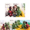 Adorable Dinosaur Plush Toy Soft Cuddly Tyrannosaurus Rex Pillow For Kids Boys Birthday Gift