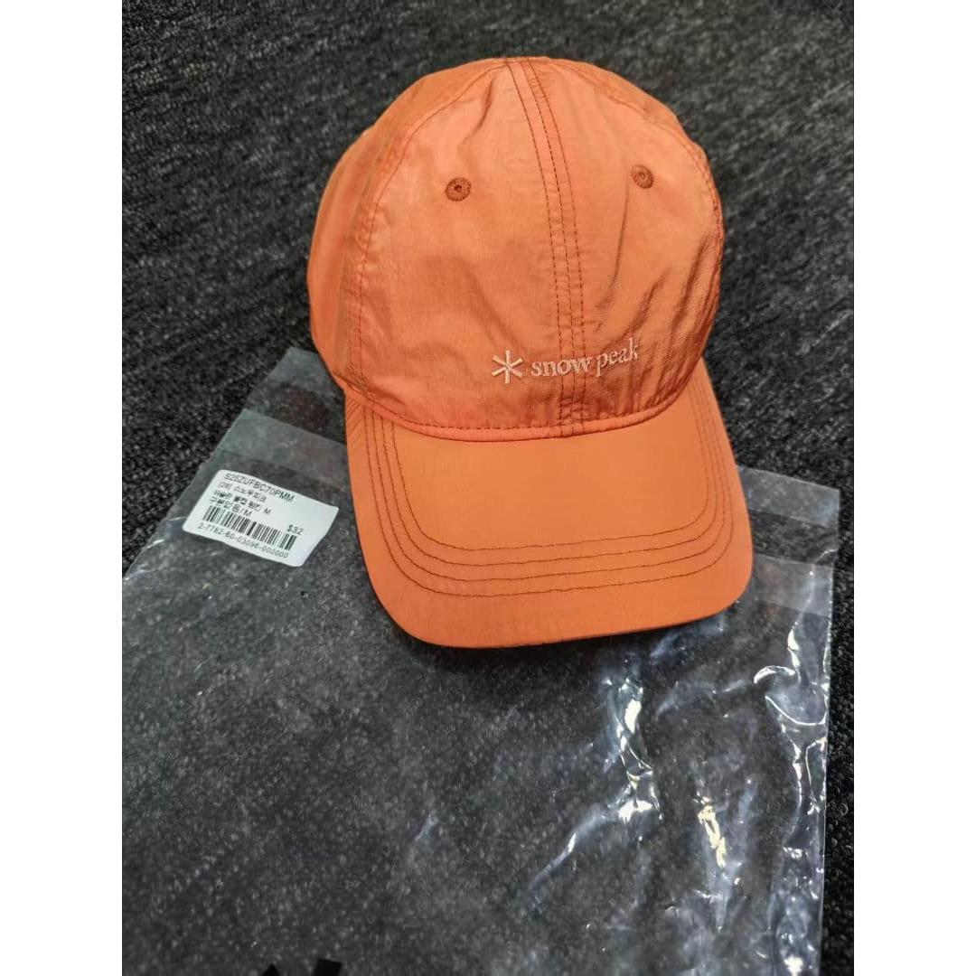 Used snow peak unisex Taslan ball cap