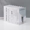 Minimalist Faux Book Decor for Living Room Display