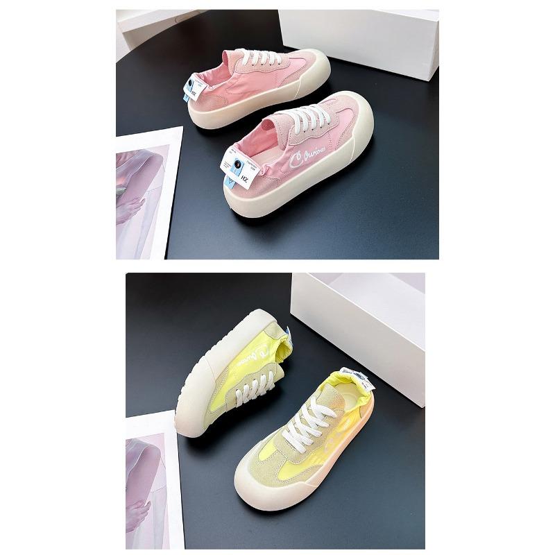 Zapatos de Mujer, Zapatos Deportivos de Plataforma con Suela Gruesa para Aumentar la Altura de Estudiante, Zapatos Casuales