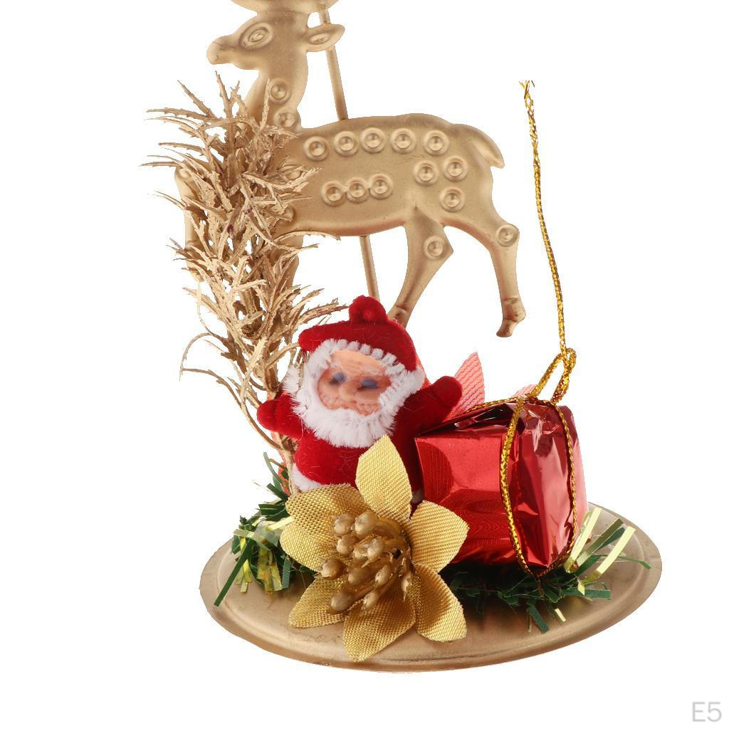 Iron Candle Holder Christmas Tree