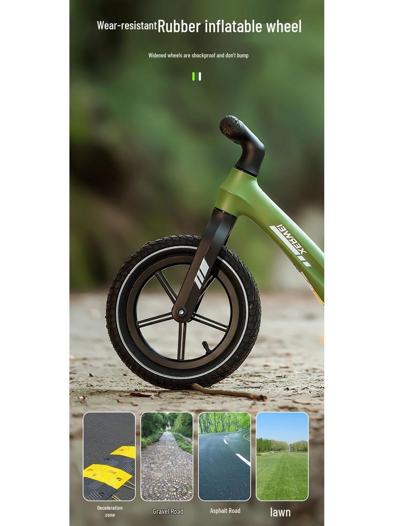 Kids' 12-Inch Balance Bike for Ages 2-7