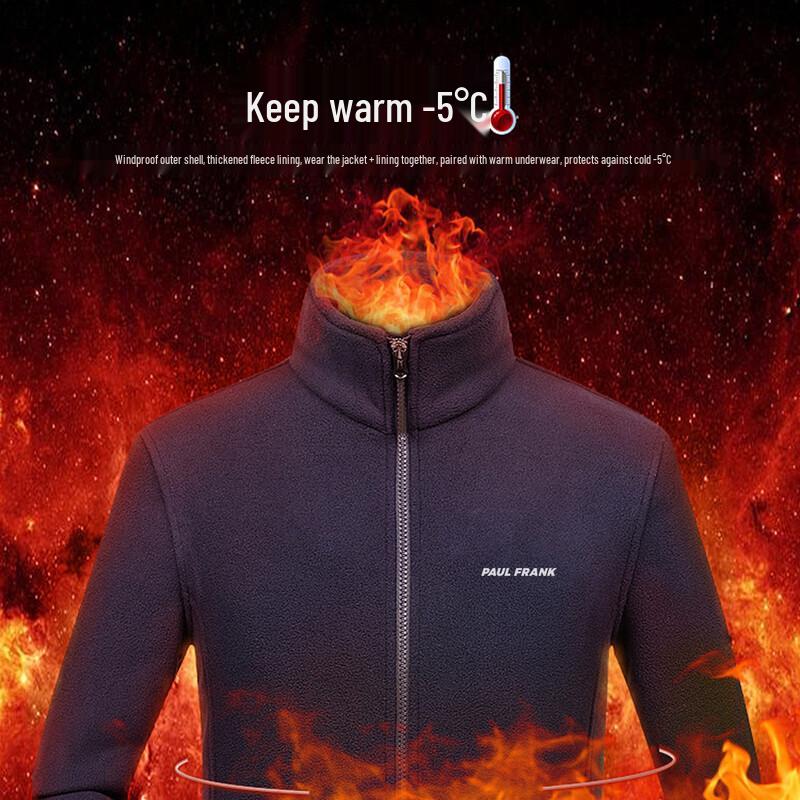 paul frank 3-in-1 Outdoor Windproof Waterproof Jacket