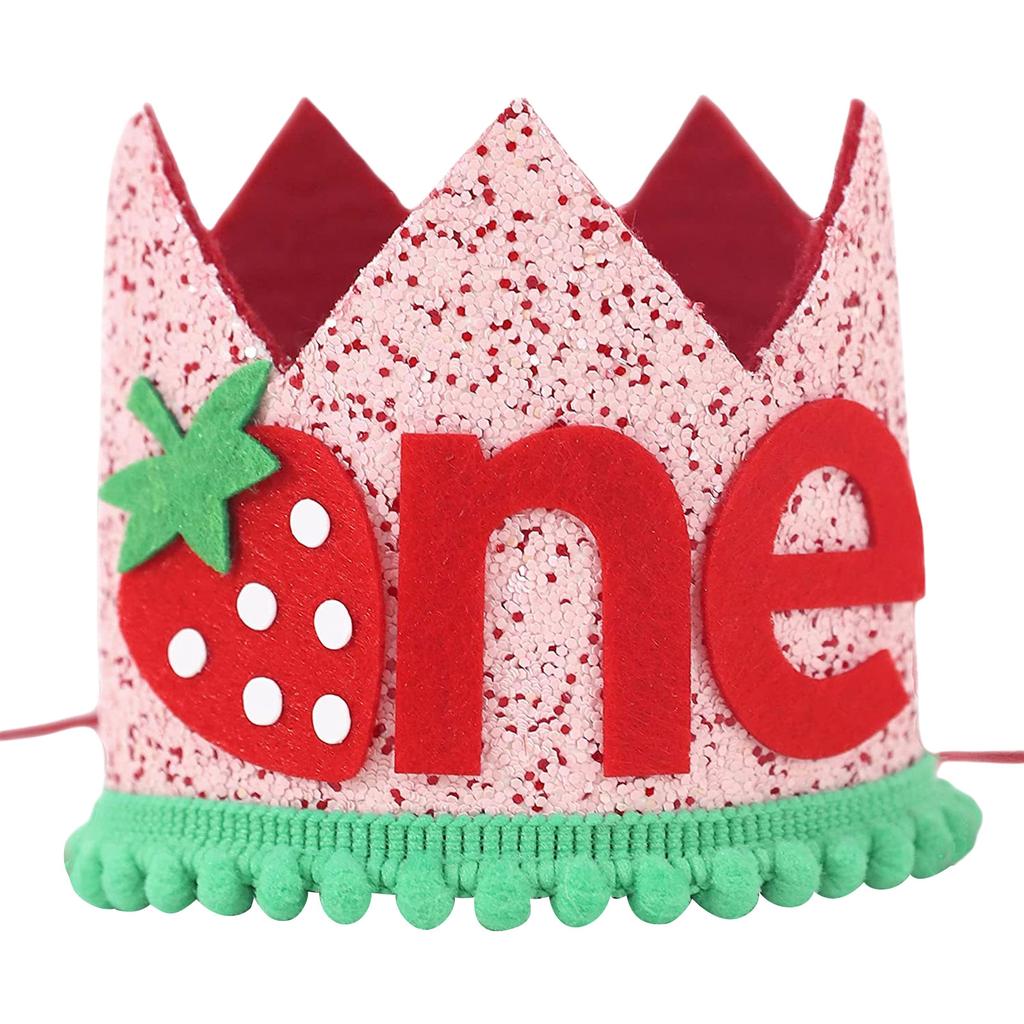 Adorable First Birthday Party Hat Unisex Baby First Birthday Party Hat Soft and Gentle Baby Hat for Parties Favor
