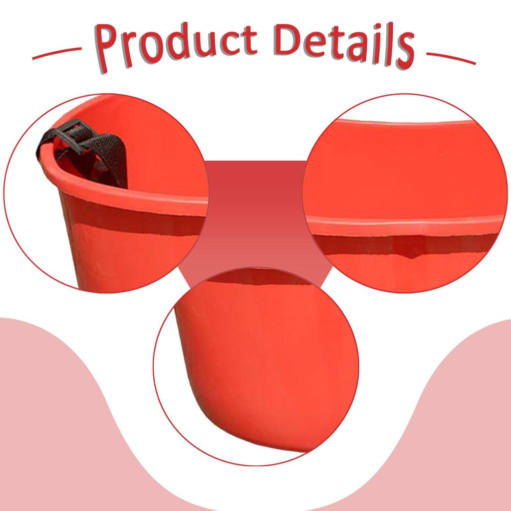 Picking Basket with Adjustable Shoulder Strap Multipurpose Picker Bucket Gardening Tool for