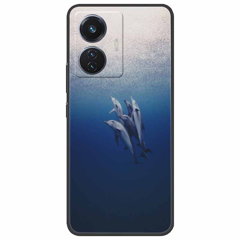 Christmas Case For Vivo T1 44W Soft Silicone Back Cover for Vivo T1 4G Snapdragon 680 Phone Case Cartoon V2153 VivoT1 4G Funda