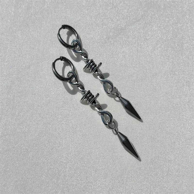 Classic Star Earrings | Grunge Jewelry Hypoallergenic Y2k Goth Edgy Alt Fairy Punk Aesthetic Dangly Chunky Coquette Minimalist
