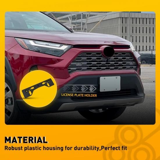 For Toyota RAV4 -2024 Front License Plate Frame Holder Bracket TO1068154 EXV