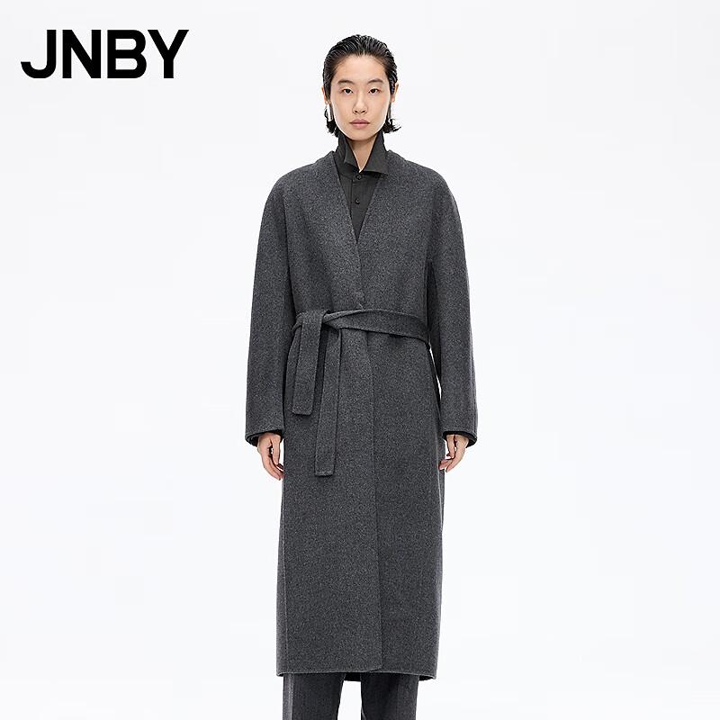 JNBY 2025 Winter Loose Straight Wool Coat