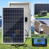 10W Polysilicon Solar Panel Set Solar Panel and Solar Recharge Controller Kit For Camping Traveling Car Mobile Phone