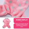 Winter Dog Clothes Warm Pet Pajama Soft Skin-Friendly Sweater for Indoor Outdoor Stylish Cozy Puppy Outfit Cold-Proof