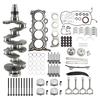 G4NG 2.0L Engine Overhaul Rebuild Kit W/ Crankshaft Rods Timing for Hyundai Kia
