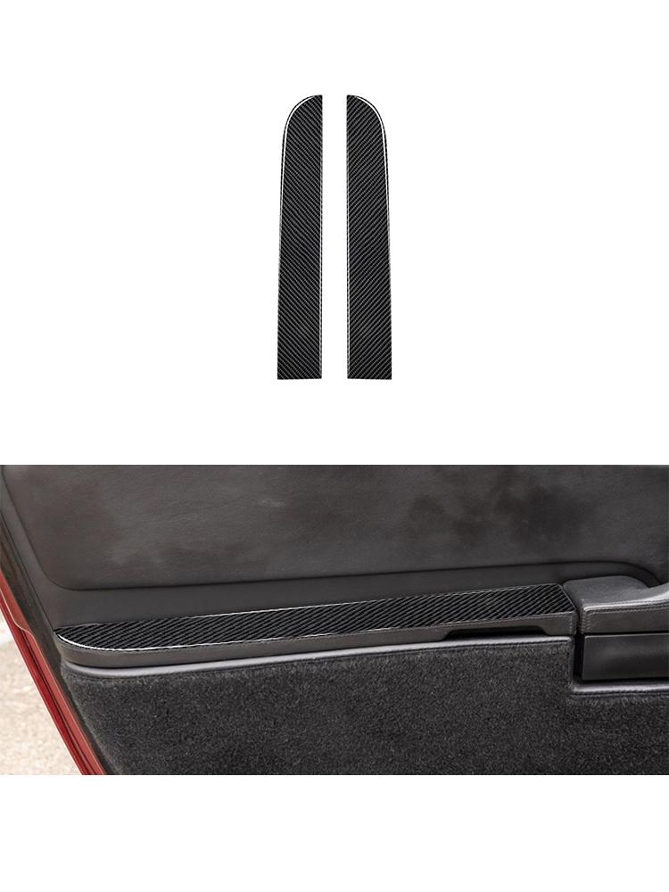 For 1989-1997 Porsche 911 Styling Carbon Fiber Car Interior Dashboard Gear Shift Handbrake Bezel Panel Trim Sticker Accessories