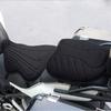 Black Motorbike Pillow Pad Anti-slip Seat Cover 3D Seat Mat  Motorcycle Accessories