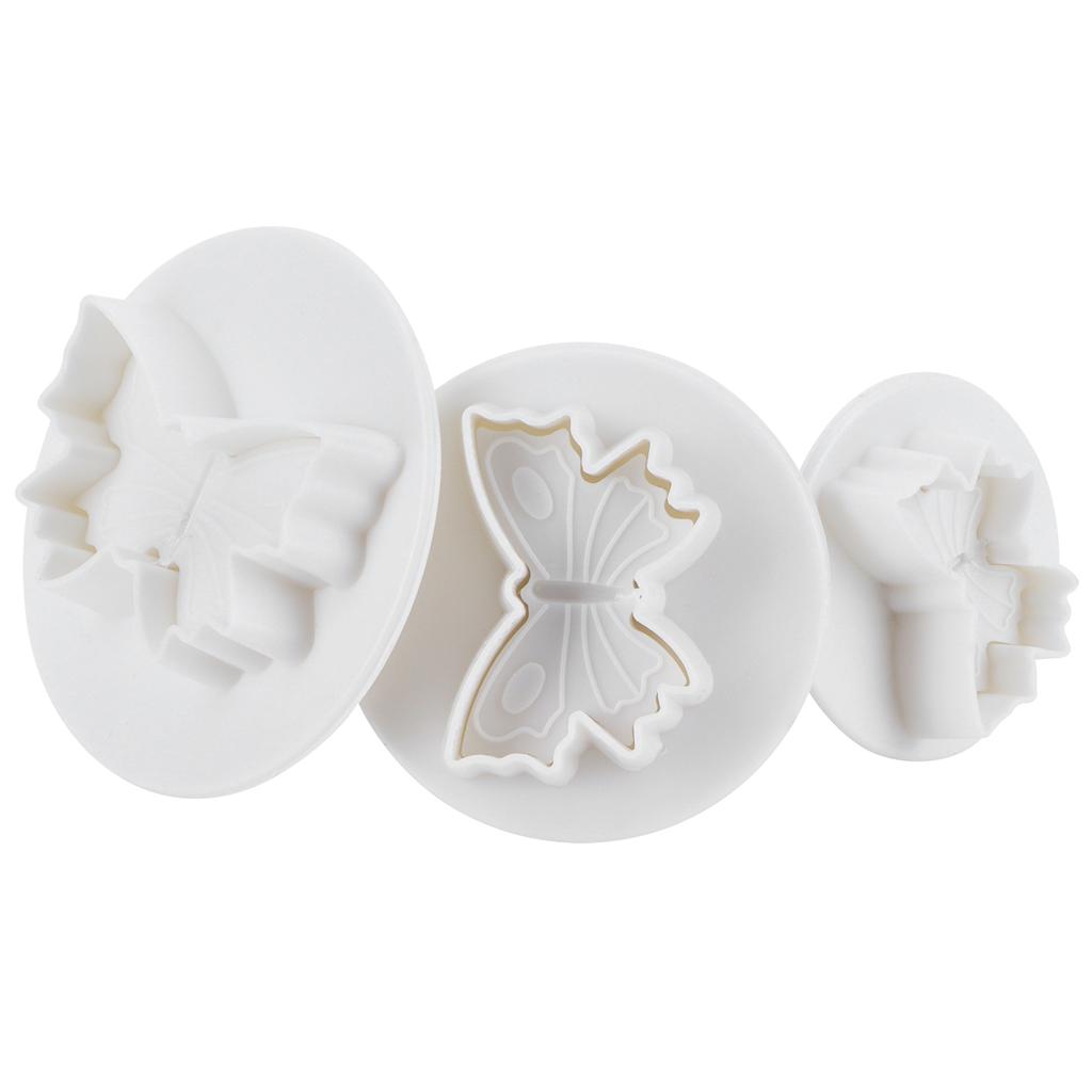 10Set Cake Decorating Mold ButterflyPattern Spring Mold Biscuits Cutter Kitchen Supply