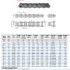 Zhiqiang Precision Short-Pitch Roller Chain 16A-1
