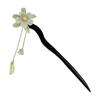 Elegant Retro Tassel Hairpin for Hanfu Updo - Women's Chinese Style Metal Hair Clip