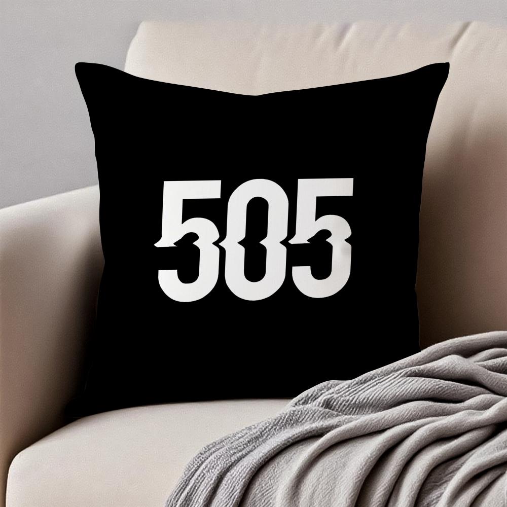 

Indie Rock British Band AArctic Monkeys Cushion Cover Pillowcase Antidustmite Invisible Zipper Short Plush Sofa Cushion 30X30cm