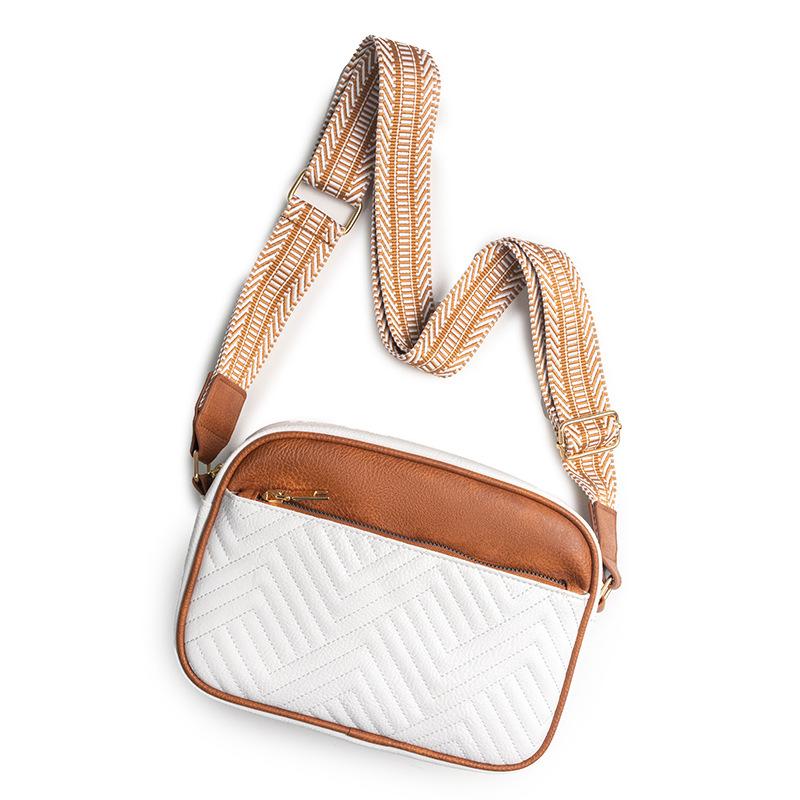 New women s multi-zipper small messenger bag wide shoulder strap mobile phone wallet pu shoulder bag