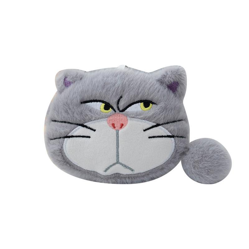 Lucifer Plush Cat Keychain Toy Doll Wallet With Pp Cotton For Carry Everyday