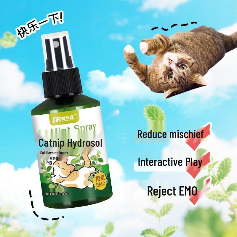 Catnip Calming Spray: Soothing and Playful Catnip Water for Cats