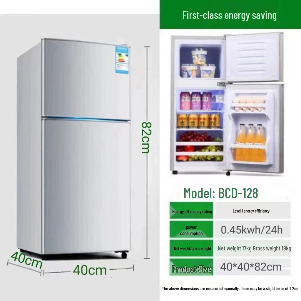 Two-Door Three-Door Large Capacity Refrigerator for Single Adults and Apartments