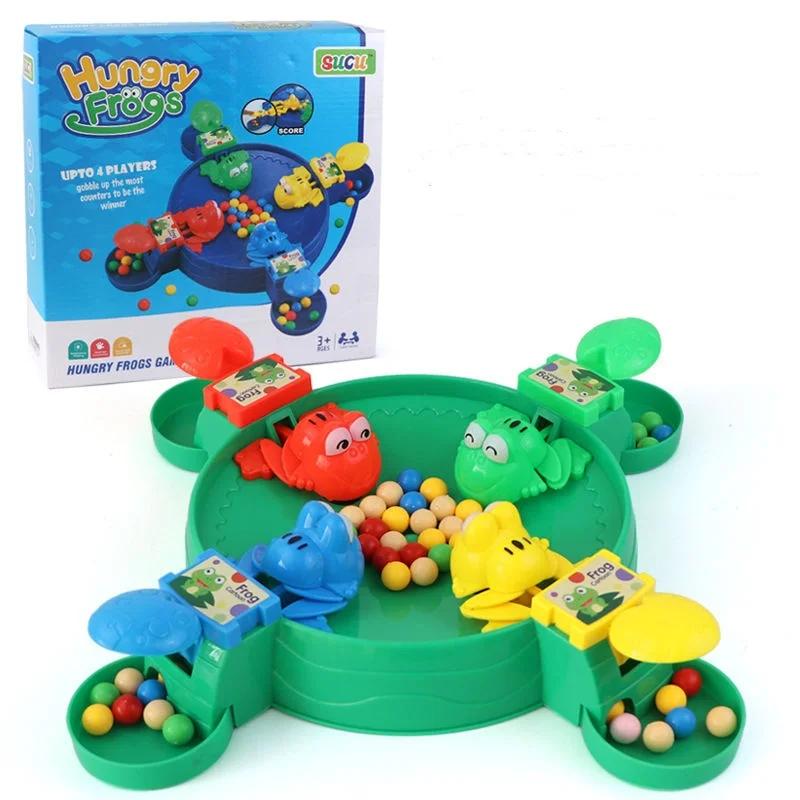 Top-Grade Frog High-Standard Eating High-Standard Beans Superior-Grade Game Premium-Quality 4 Superior-Grade Players Interactive Top-Grade Hunger