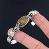 Daughters Day Sale 925 Sterling Silver Bronzite Stone Wedding New Bangle Jewelry