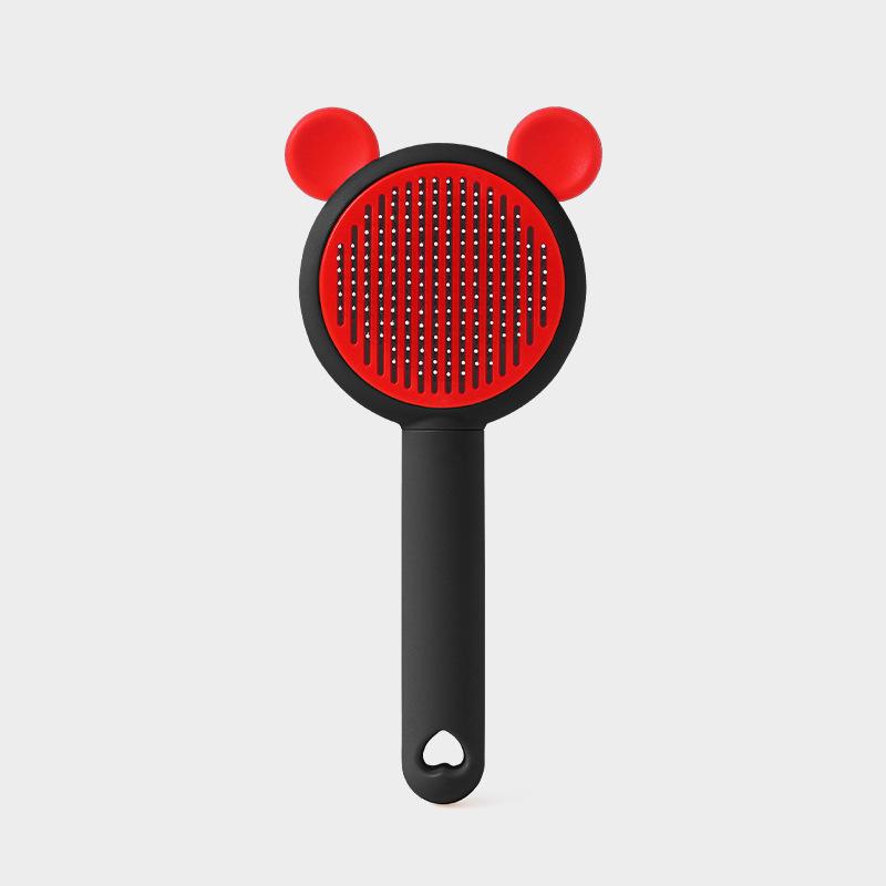 New pet comb to remove floating hair, clean and clean one-click hair removal dog comb, needle comb pet supplies