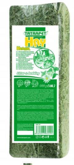 Packed Hay for Rodents with Herbs