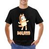 Men T-shirts Boys White Black Tops Chilli Heeler Mum T-Shirt Summer Tops Man Clothes Black T Shirts Mens Workout Shirts