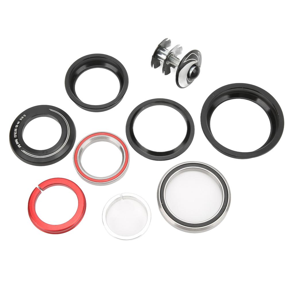 GUB Bicycle Headset Threadless Aluminum Alloy Double Bearings Bowl Set for Road Mountain Bike