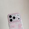Funny Cute Cartoon Cat Phone Cover For Apple iPhone 17 Pro 16 15 14 Pro Max Case with Chain Fashion Shockproof Cases For iPhone