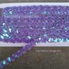 S-Shaped Sequin Lace Beads with 1.5CM Gold and Silver Ribbon for Clothing and Stage Accessories