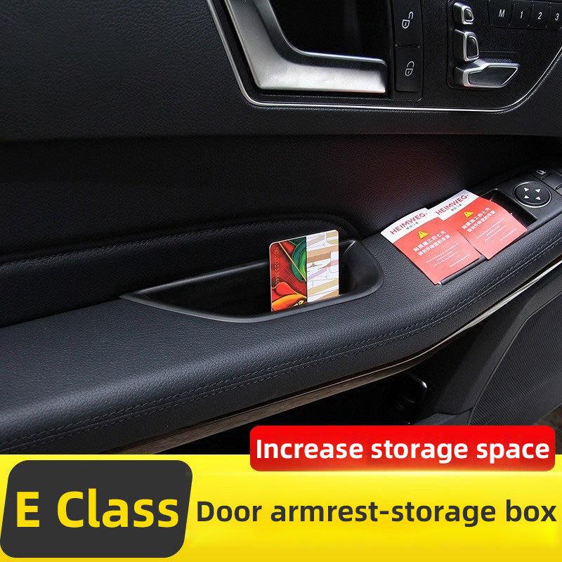 Car Front Rear Door Armrest Handle Storage Box Interior Trim For Mercedes Benz E Class W212 2010 2011 2012 2013 2014 2015 2016