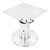 Adjustable Table Pedestal Stand Leg 334mm to 720mm Bright Surface for RV Caravans Boats Yachts Homes