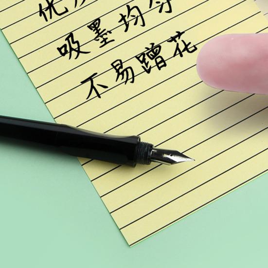 Ästhetischer Haftnotizblock mit Linien, verbessert die Produktivität, weit verbreitet, tragbar, neutral, Boho-Stil, selbstklebende Notizblöcke, liniert