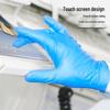 Women's Disposable Nitrile Gloves - Oil-Proof, Anti-Static for Lab & Auto Repair Protection