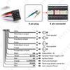 MQB Quadlock 52 Pin CAN Bus Decoder Wiring Harness, SWC Support, Plug & Play 16Pin Android Radio Adapter for VW Golf 7 Passat B8