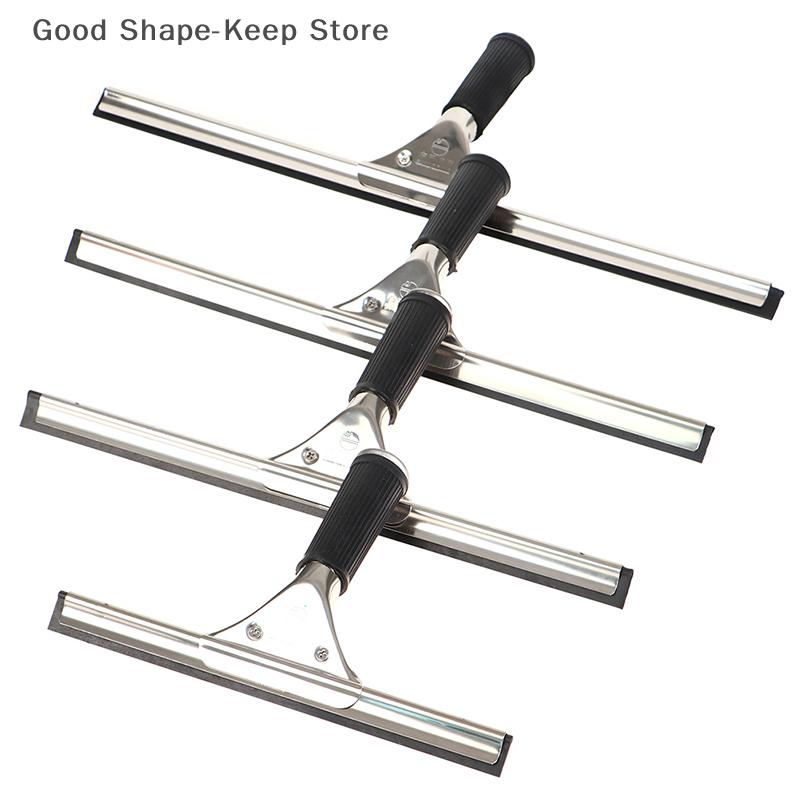 Stainless Steel Glass Wiper and Scraper Removes Water Stains Perfect for Cleaning Windows Mirrors and Household Surfaces