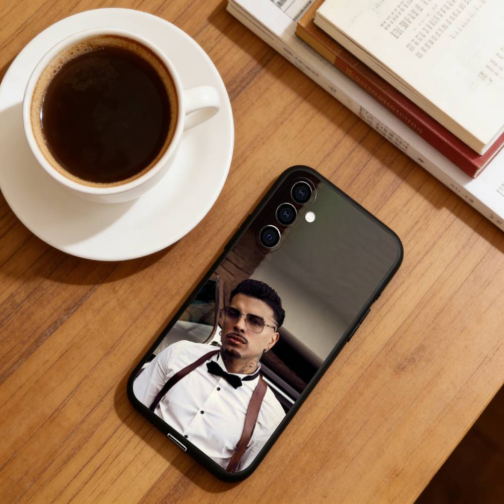 Singer R-Rauw Alejandro Phone Case For Samsung Galaxy A73,A72,A71,A70,A53,A52,A51,Others Soft Black Cover