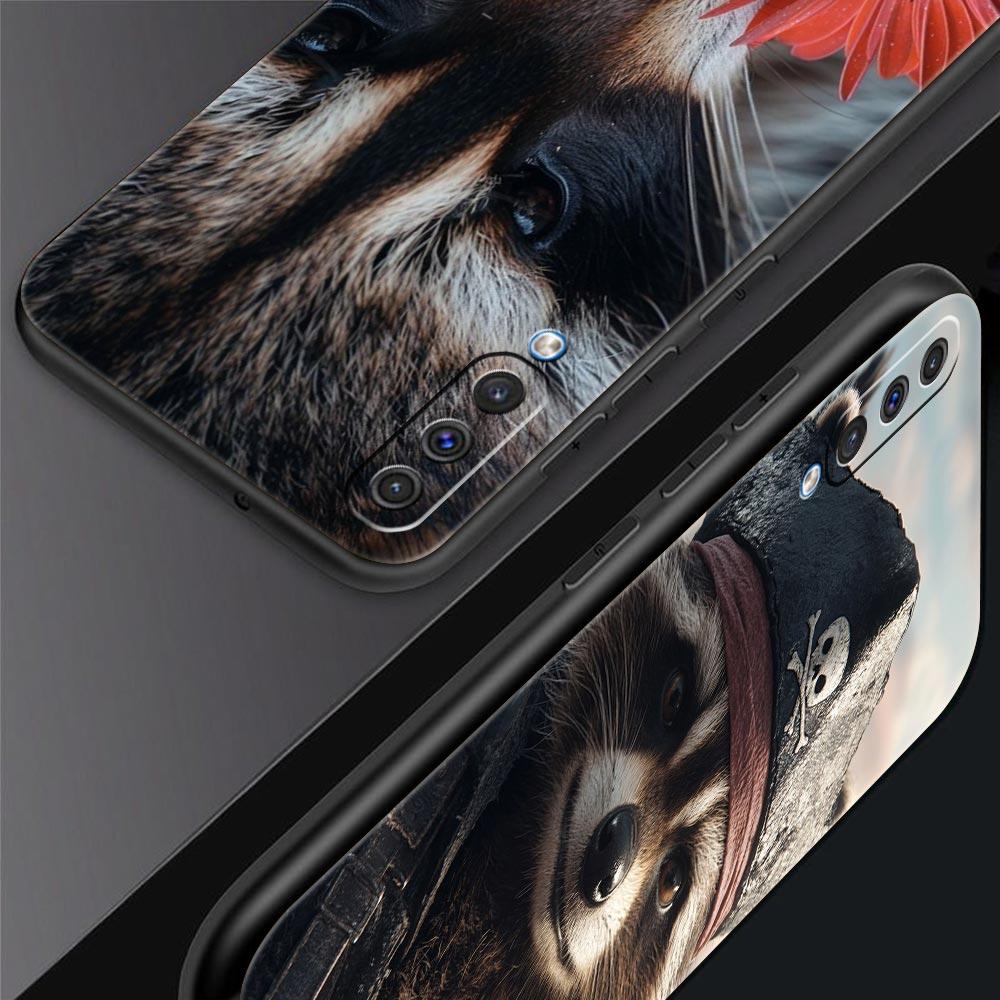 Mapache Phone Case for Samsung Galaxy A56 A36 A26 A16 A34 A24 A42 A22 A20 A12 A40 A30 A10 5G Soft TPU Cover Shell Fundas Capas