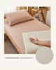 Class A 100% Cotton Zippered Mattress Protector for Student Dormitory - Single Bed, Dustproof Pure Cotton Cover.