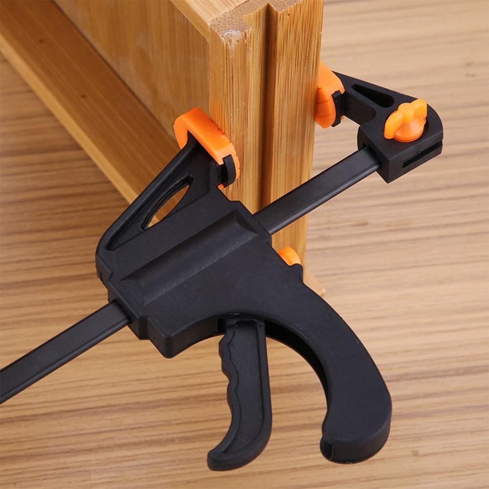 4pcs Durable Bar Clamps 4 Inch Woodworking Clamps Heavy F Clamps Furniture Making