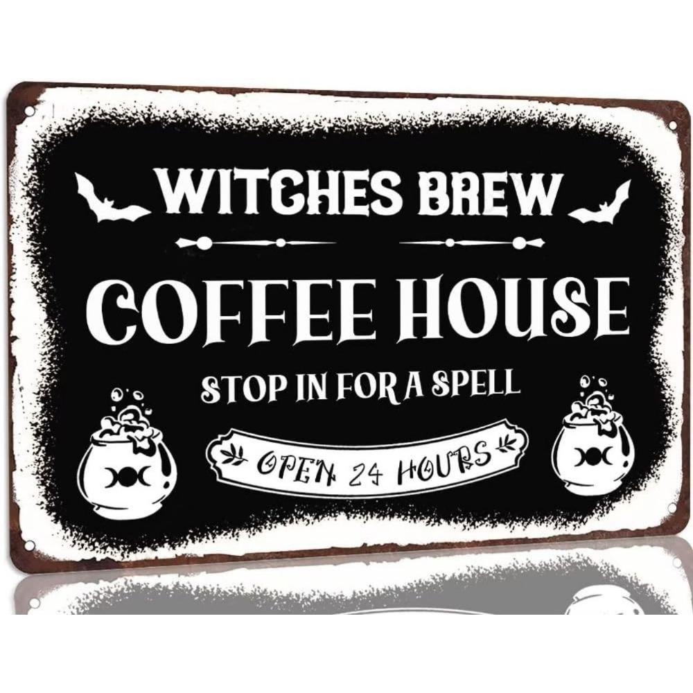 Halloween Poster On the Wall, Metal Plaque 20x30cm