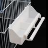 Large Double Grid Stand Bird Feeding Trough Parrot Feeder Compartment Pigeon Sparrows Bird Feeder With Standing Pole Pet Supplie