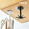 Kitchen Hook Multi-Purpose Hooks 360 Degrees Rotated Rotatable Rack For Organizer and Storage Spoon Hanger Accessories
