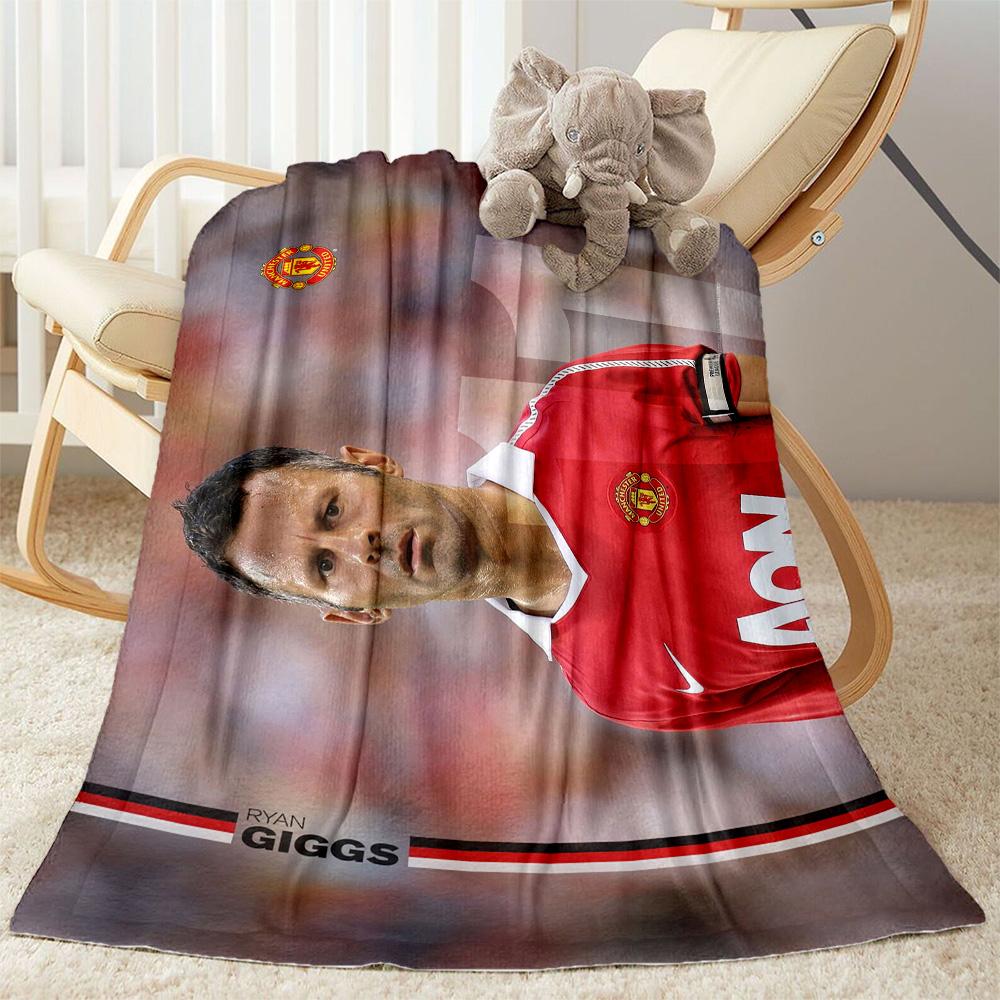 Football Player Celebration Blanket Ultra-Soft Great for Office Chair Couch Chair for All Occasions Stylish Decor Best Holiday Gift for Friends Family